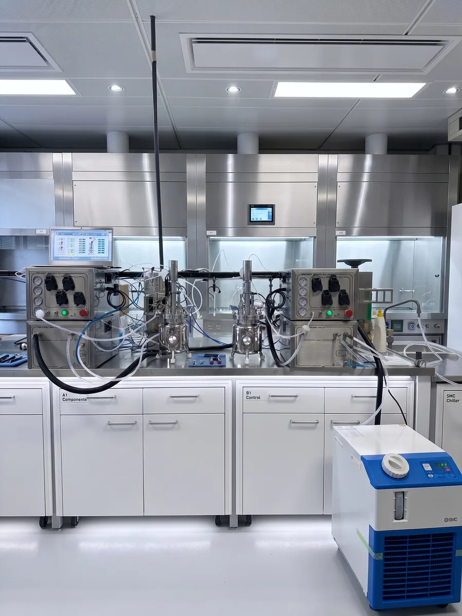 Sistema parallelo in acciaio inox da 2 L