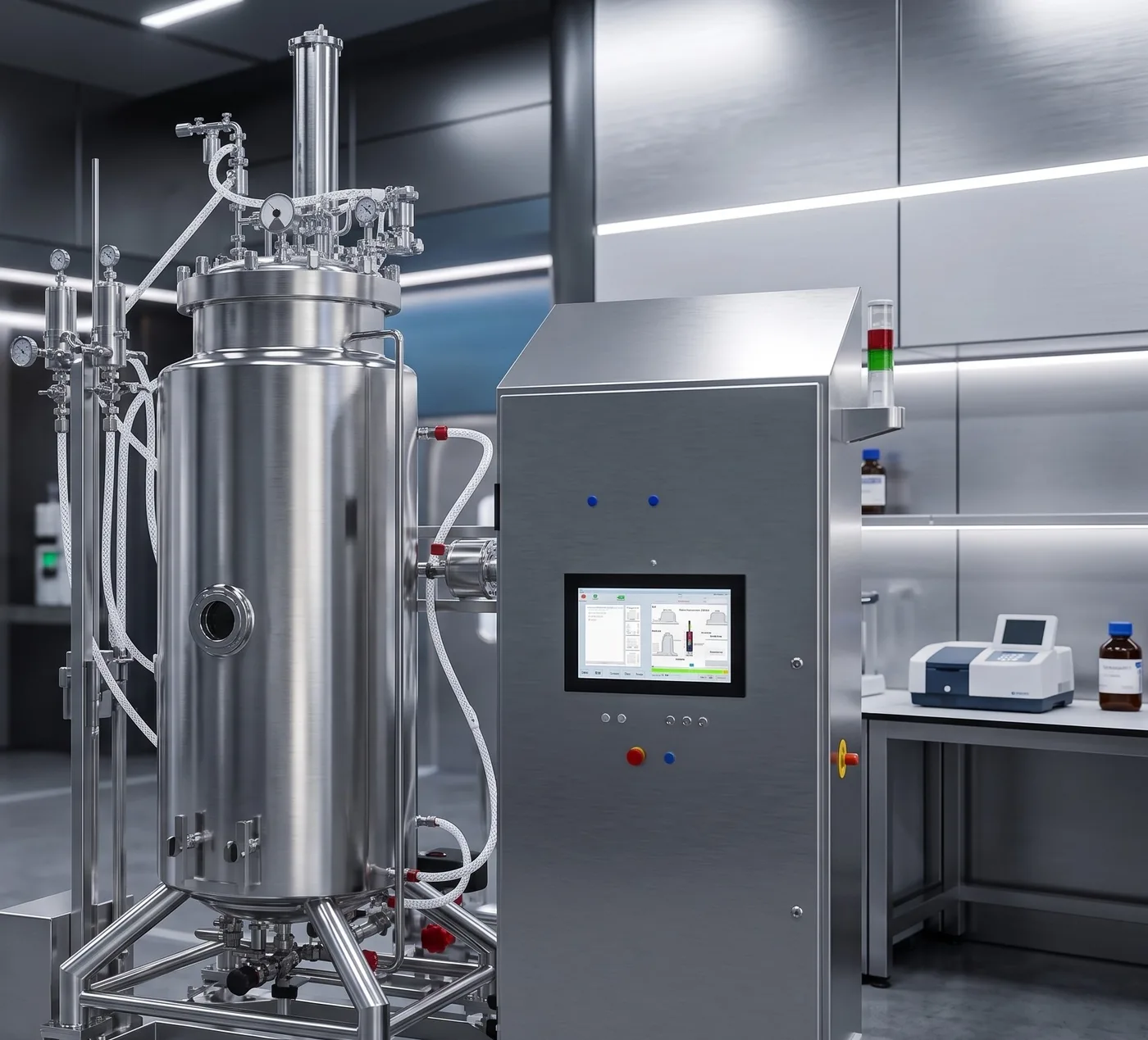 Reattore in acciaio inox 316L